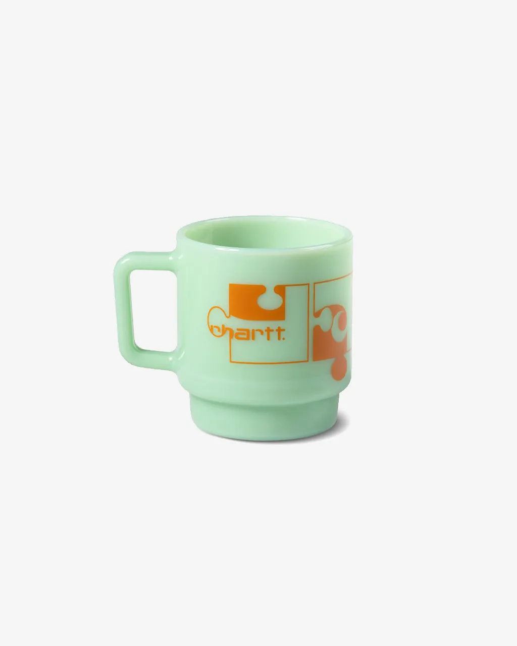 Assemble Glass Mug Jade/Carhartt Orange