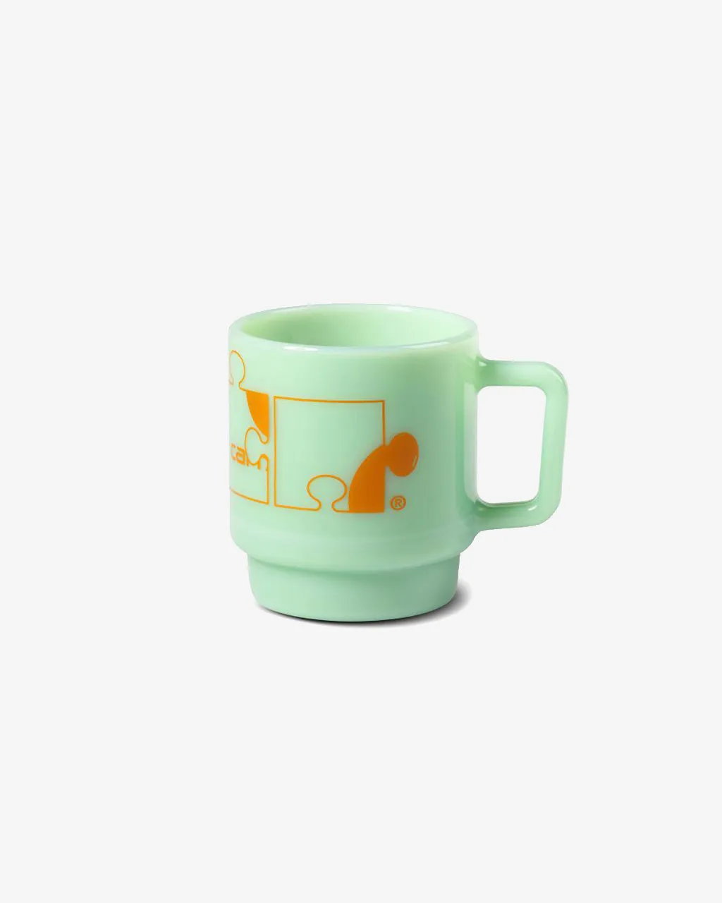 Assemble Glass Mug Jade/Carhartt Orange