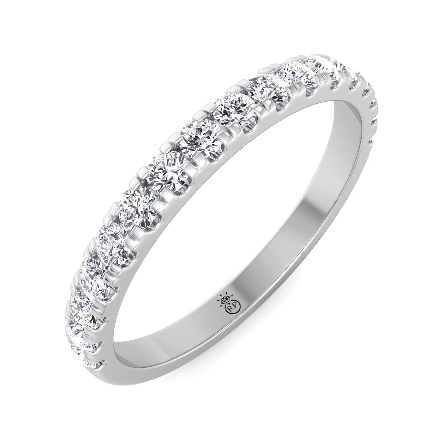 Azul - Matching Pave Wedding Band (0.47 CT)