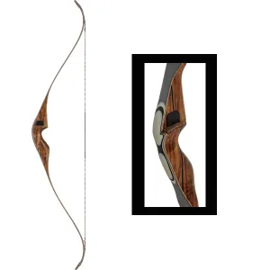 Bear Kodiak Magnum Recurve Bow - Shedua/Gray (52")