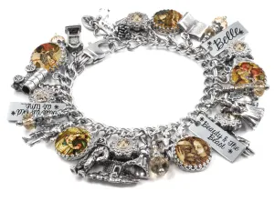 Beauty and the Beast Charm Bracelet