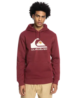 Big Logo Hoodie in Ruby Wine