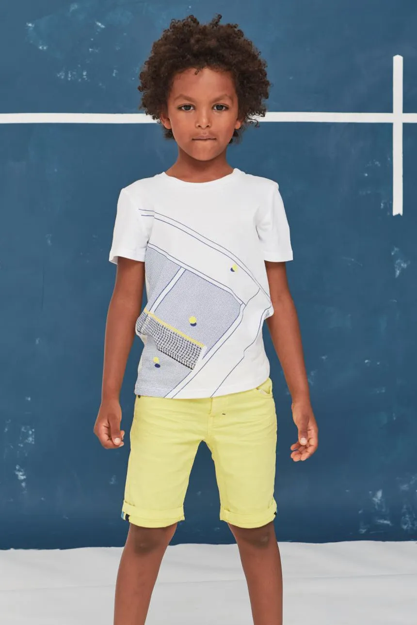 Boys Shorts Jean Bourget Citron