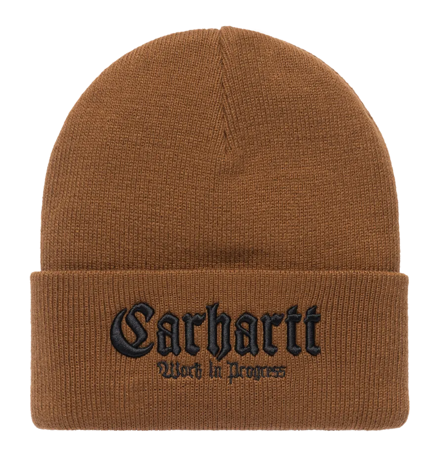 Carhartt WIP Onyx Beanie - Hamilton Brown/Black