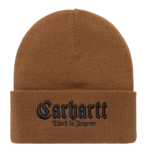 Carhartt WIP Onyx Beanie - Hamilton Brown/Black