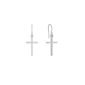 Cross Dangle Earrings