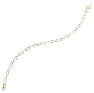 Diamond Link Bracelet- 0.50 ctw.