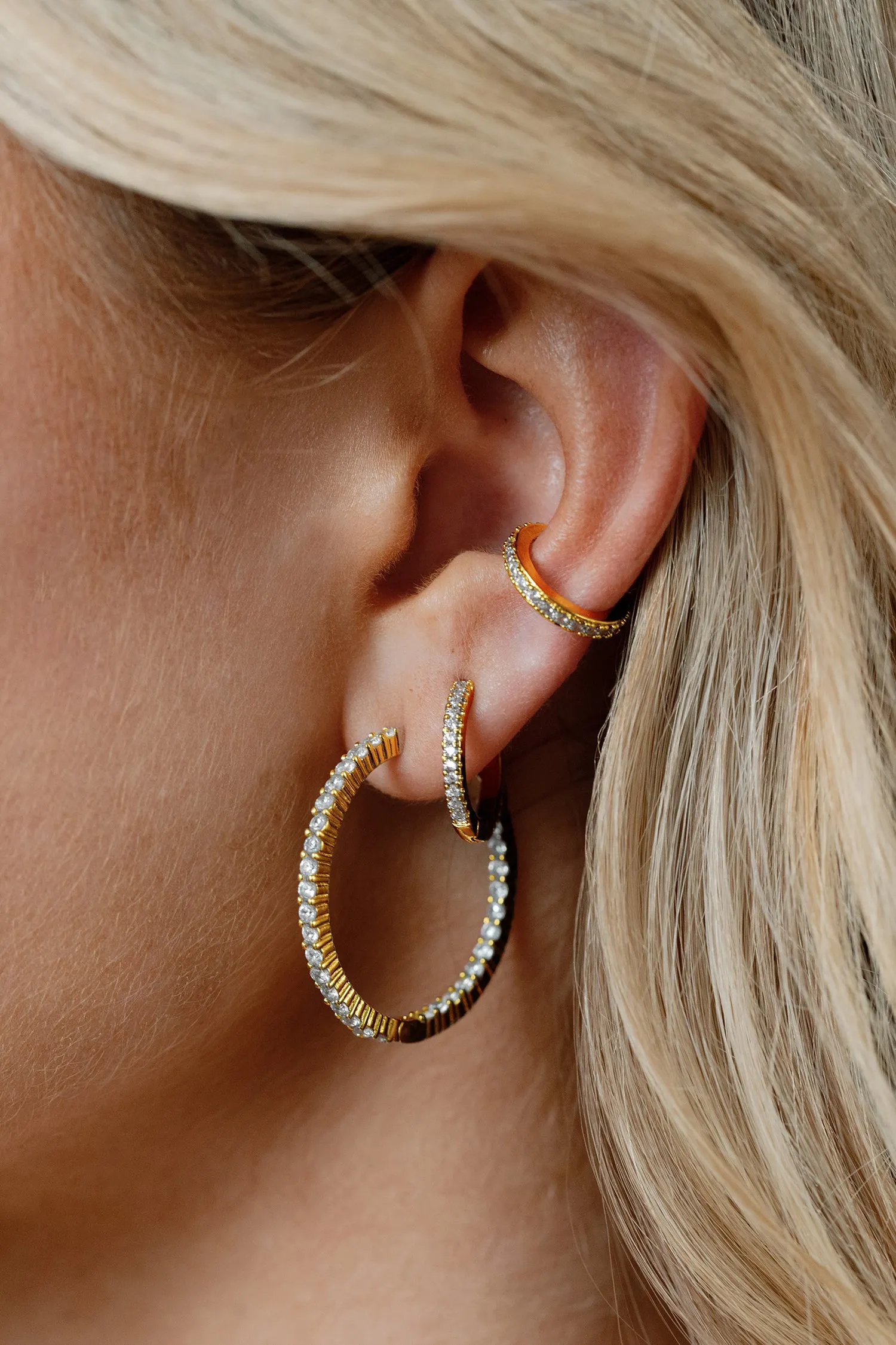 Eileen Pavé Ear Cuff