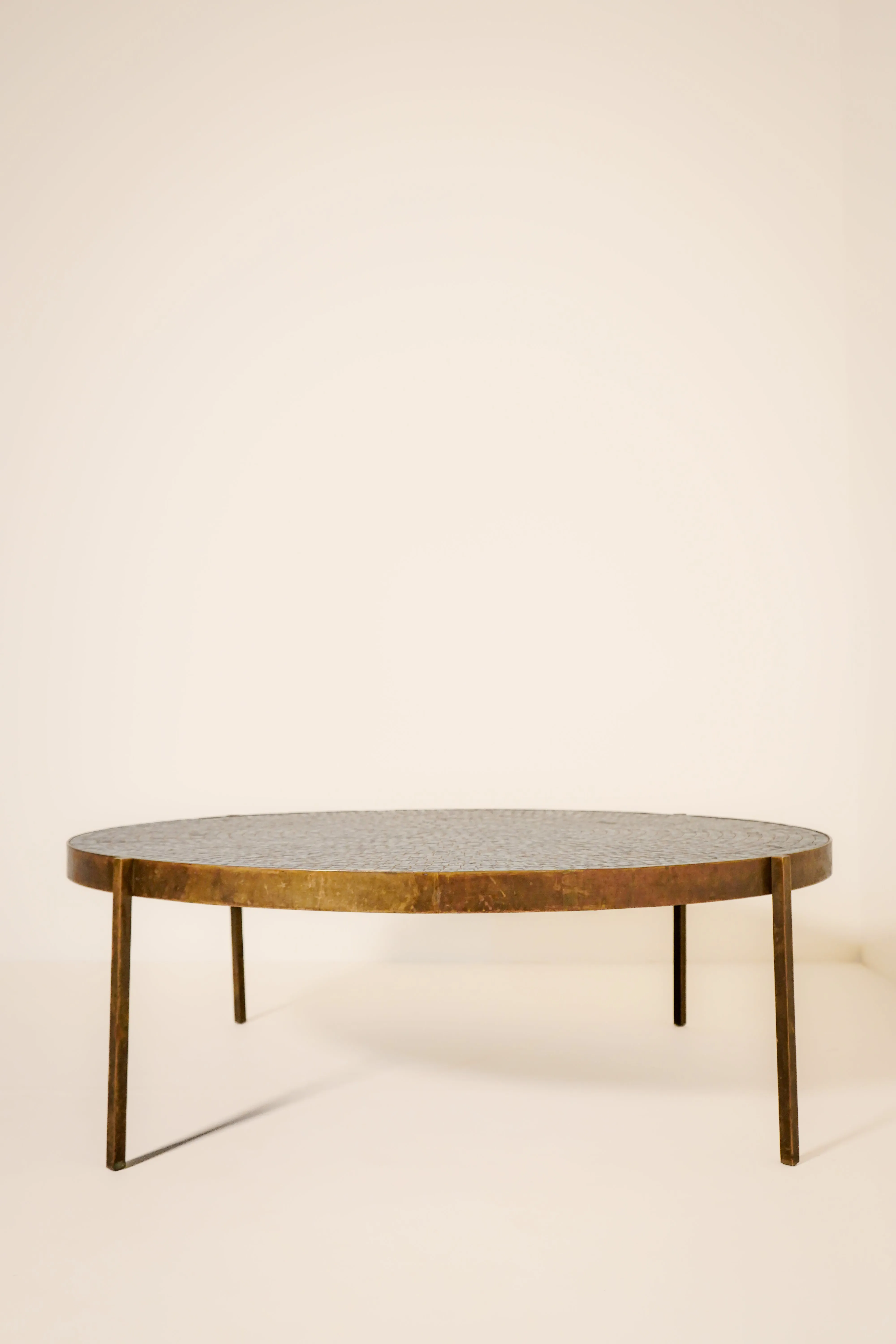 Italian Mid-Century Tiled Coffee Table