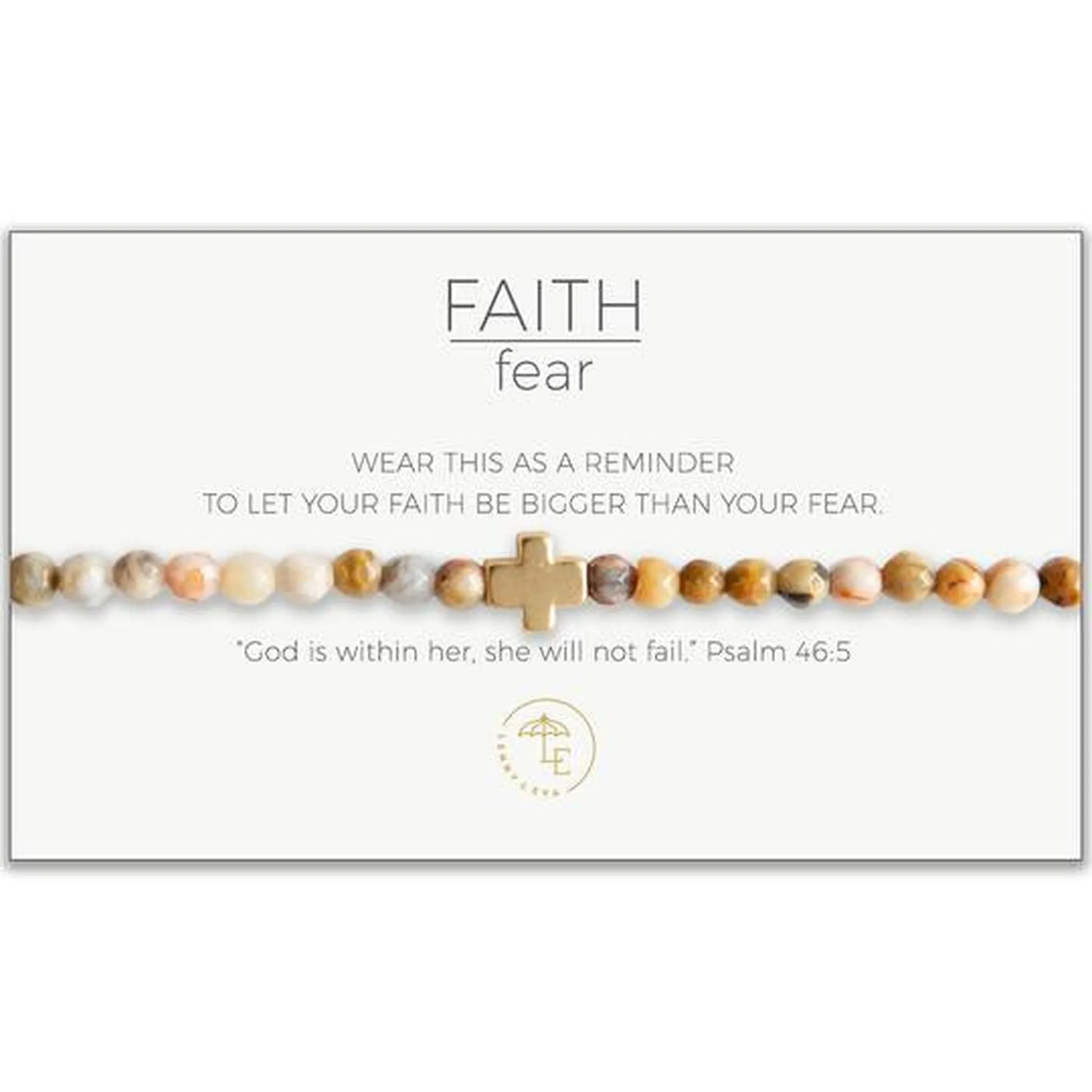 Lenny & Eva- Faith Over Fear Bracelet