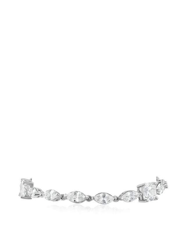 Marquis and Cushion CZ Bracelet