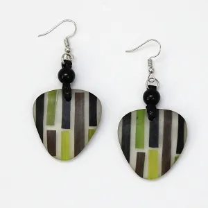 Olive Sienna Dangle Earrings