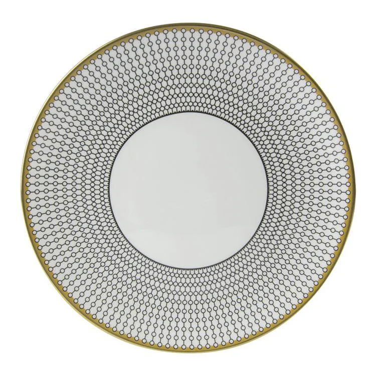 Oscillate Onyx Salad Plate