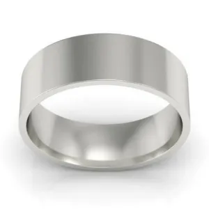 Pipe Cut Wedding Ring for Women 6mm