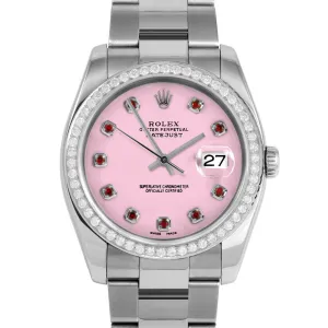 Rolex Datejust 36mm | 116234-PNK-RBY-AM-BDS-OYS