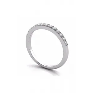 S Kashi & Sons Prong Set Wedding Band EN7195-BWG