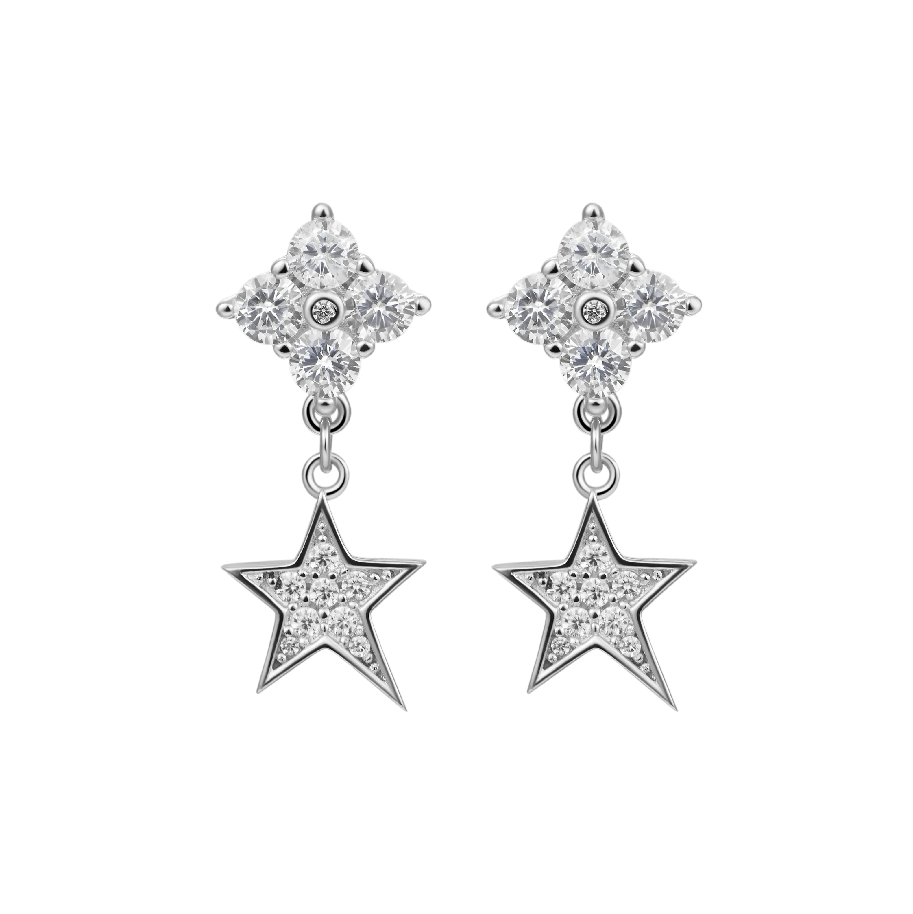 Star Drop Earring