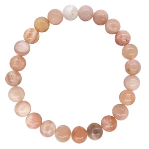 Sunstone Beaded Crystal Bracelet